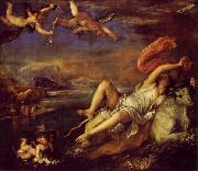 TIZIANO Vecellio Rape of Europa art oil painting